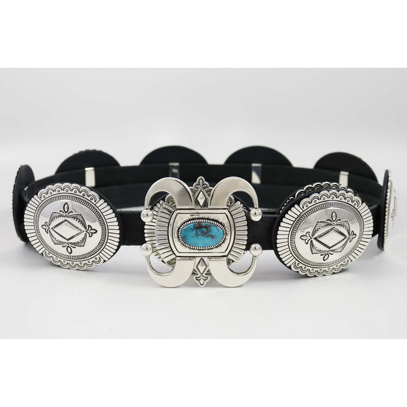 Bisbee Turquoise Concho Belt
