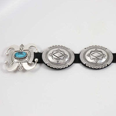 Bisbee Turquoise Concho Belt