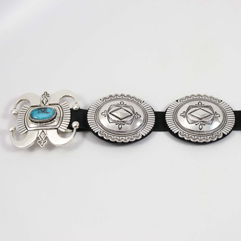 Bisbee Turquoise Concho Belt