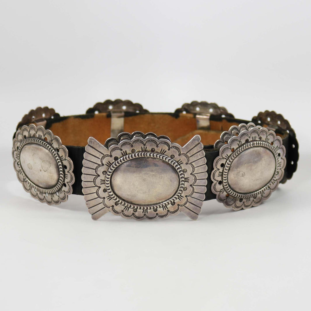 1970s Concho Belt by Joe H. Quintana - Garland's