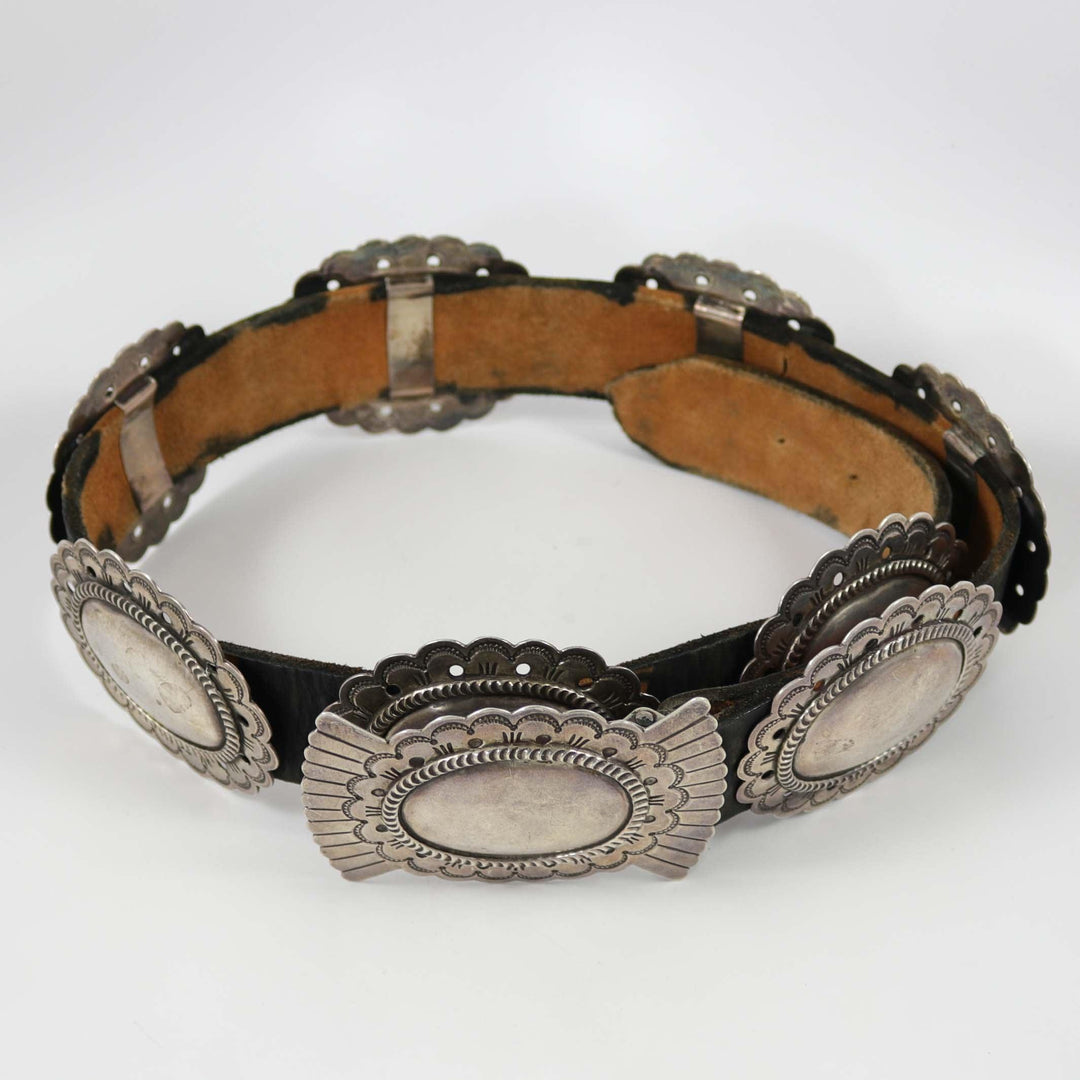 1970s Concho Belt by Joe H. Quintana - Garland's