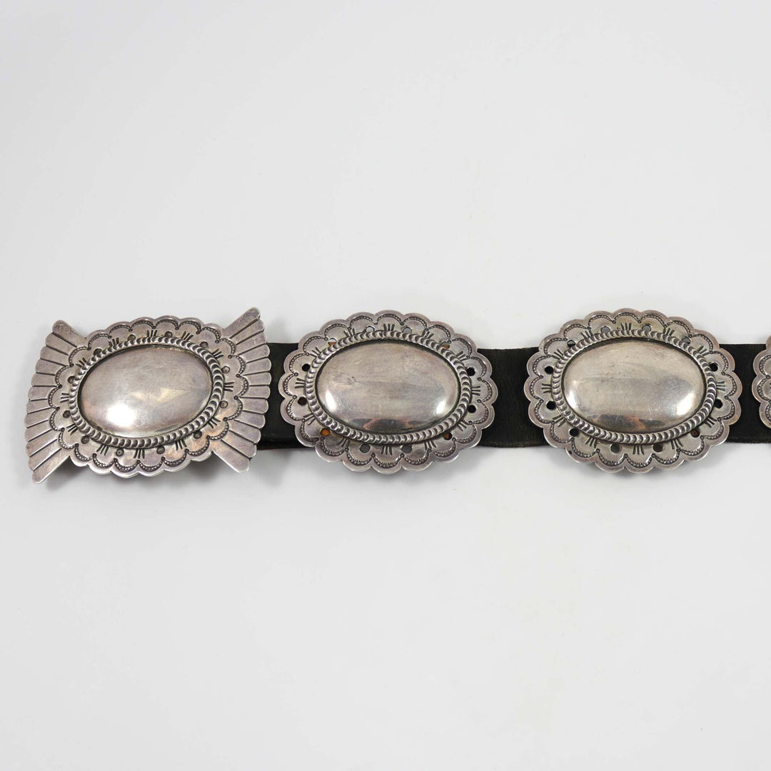 1970s Concho Belt by Joe H. Quintana - Garland's