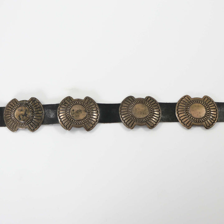 1960s Silver Concho Belt by Vintage Collection - Garland's