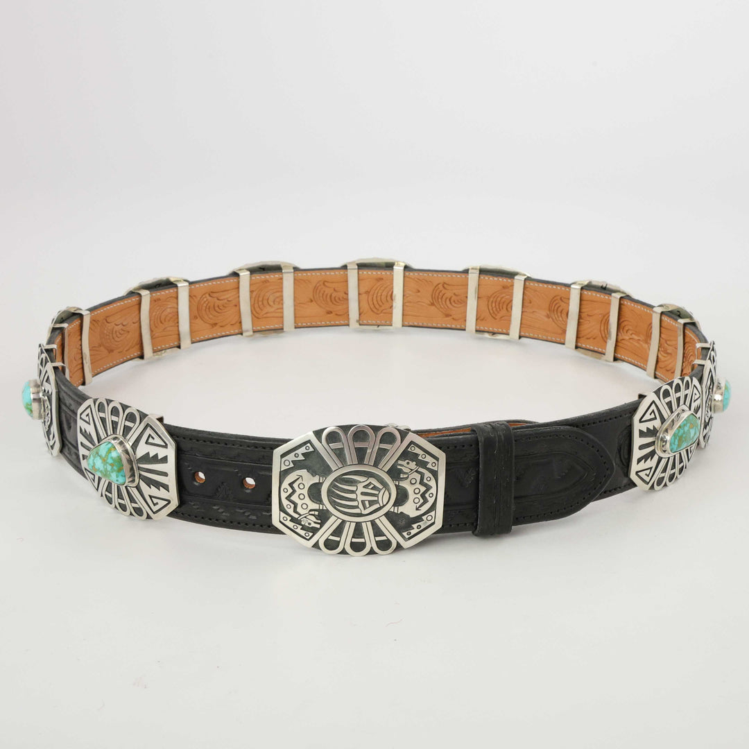 Turquoise Mountain Concho Belt