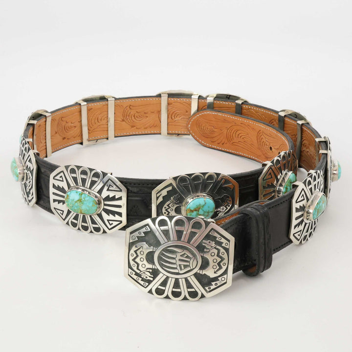Turquoise Mountain Concho Belt