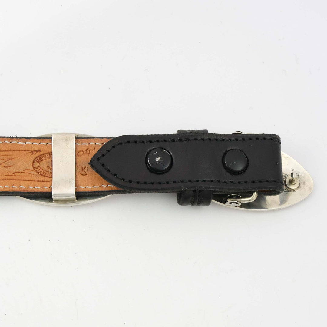 Hopi Overlay Concho Belt