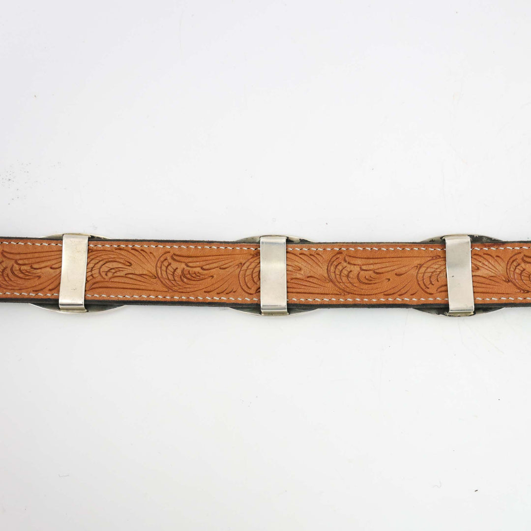 Hopi Overlay Concho Belt