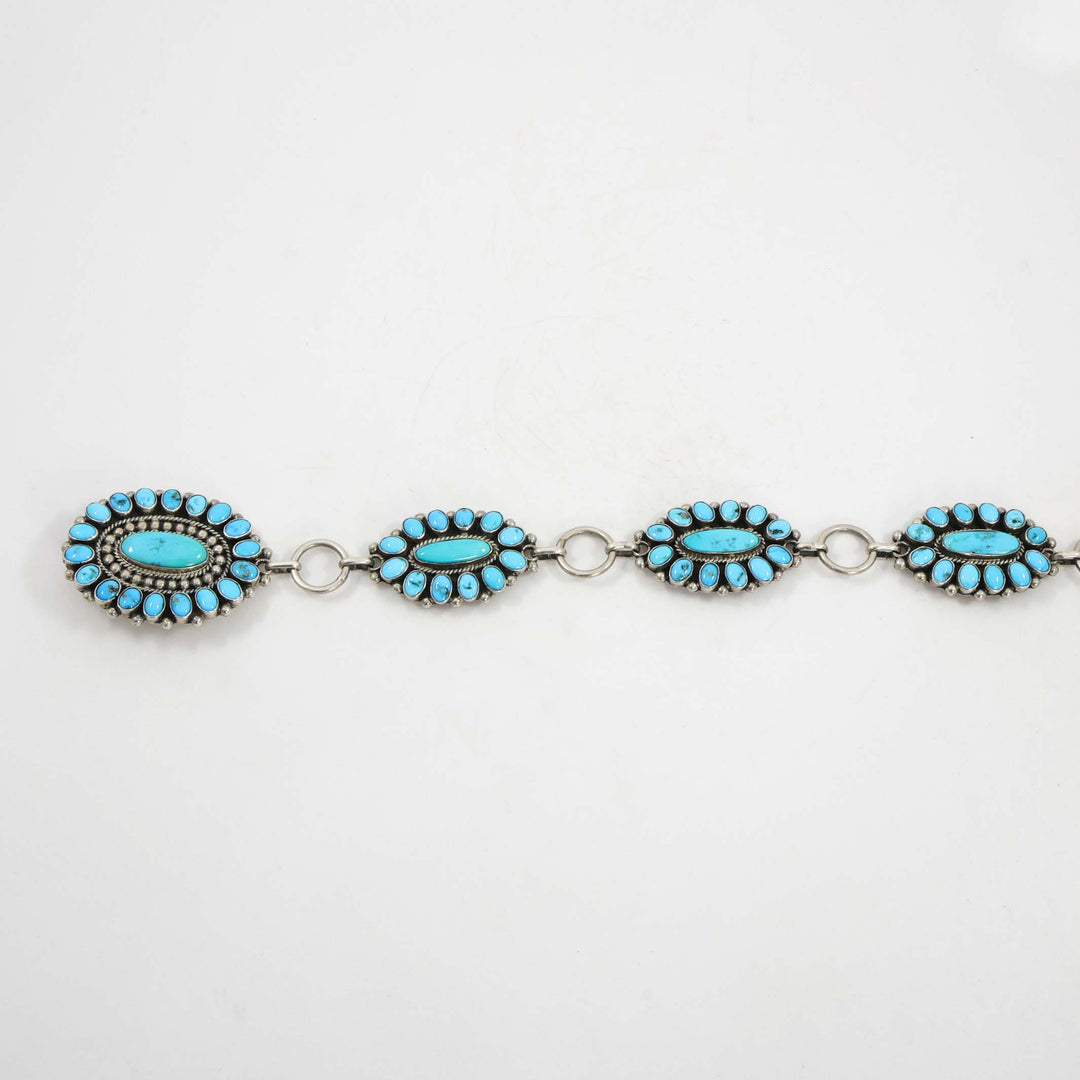 Sleeping Beauty Turquoise Concho Belt