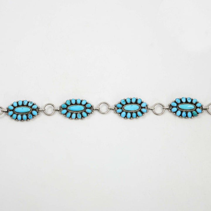 Sleeping Beauty Turquoise Concho Belt