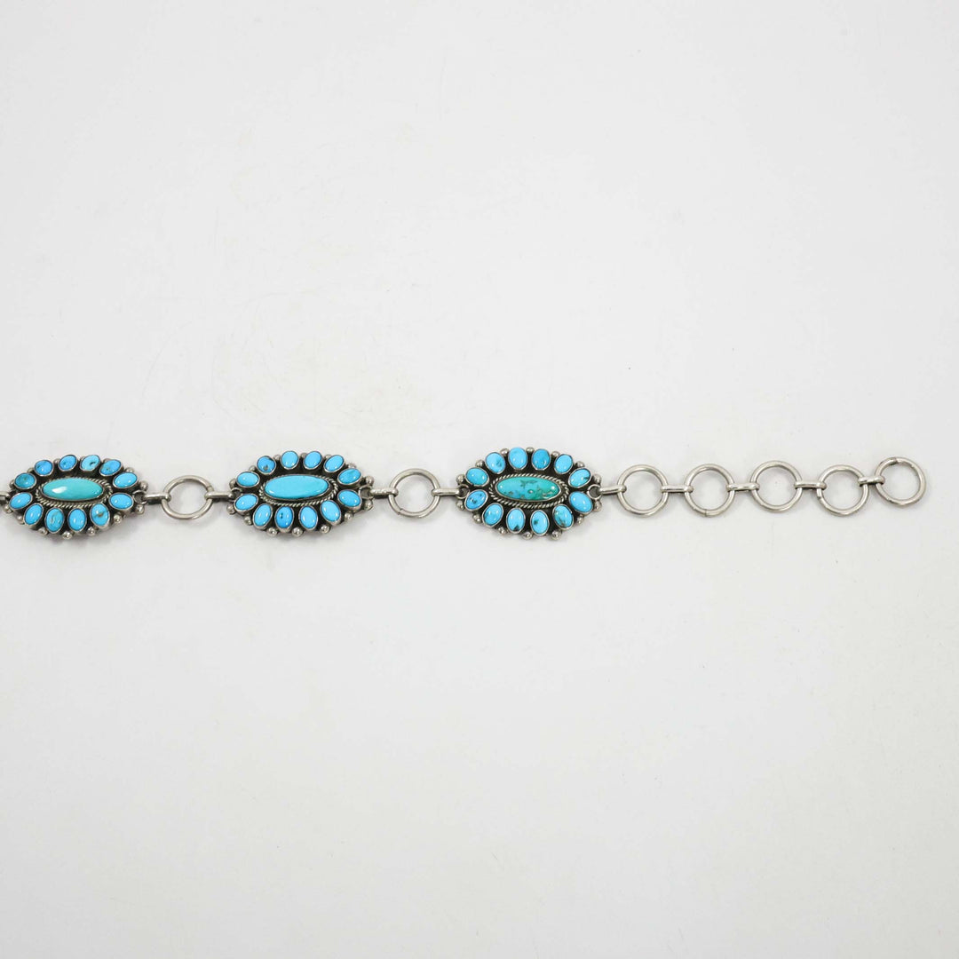 Sleeping Beauty Turquoise Concho Belt