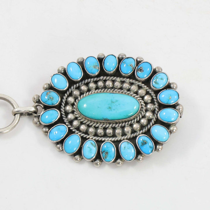 Sleeping Beauty Turquoise Concho Belt