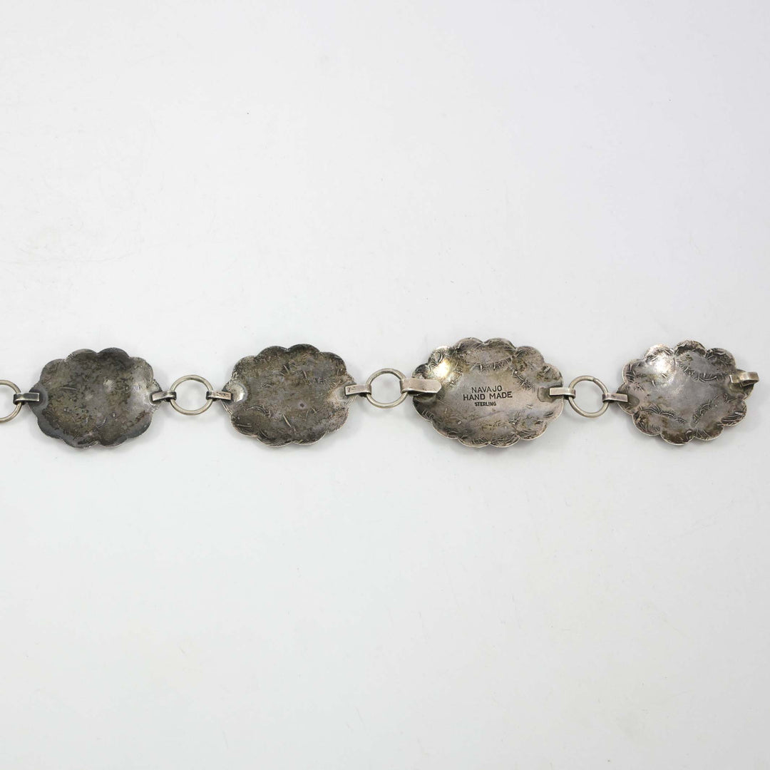1930s Silver Concho Belt