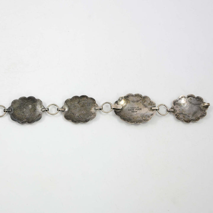 1930s Silver Concho Belt