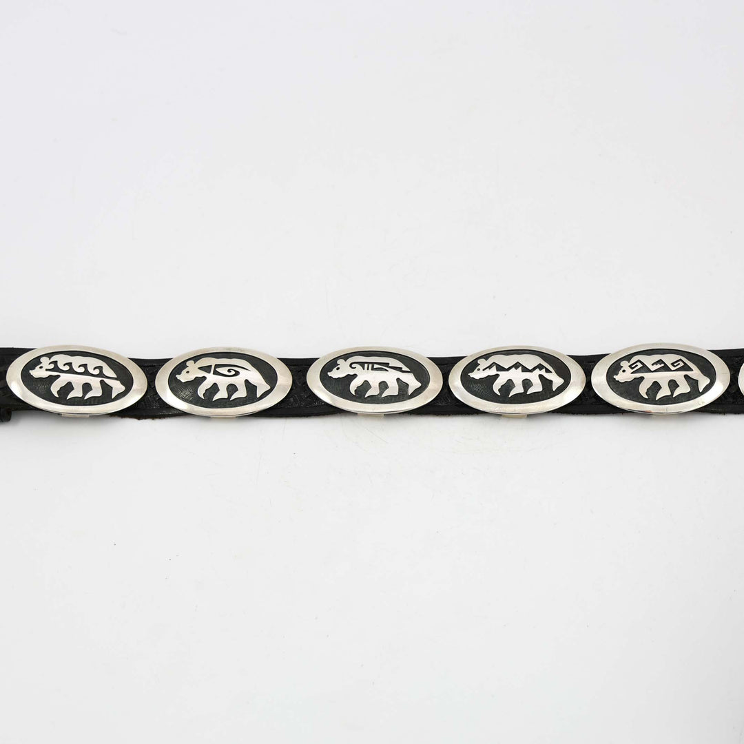 Hopi Bear Concho Belt