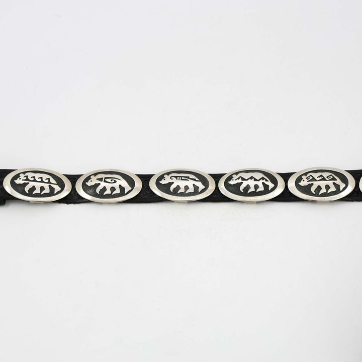 Hopi Bear Concho Belt