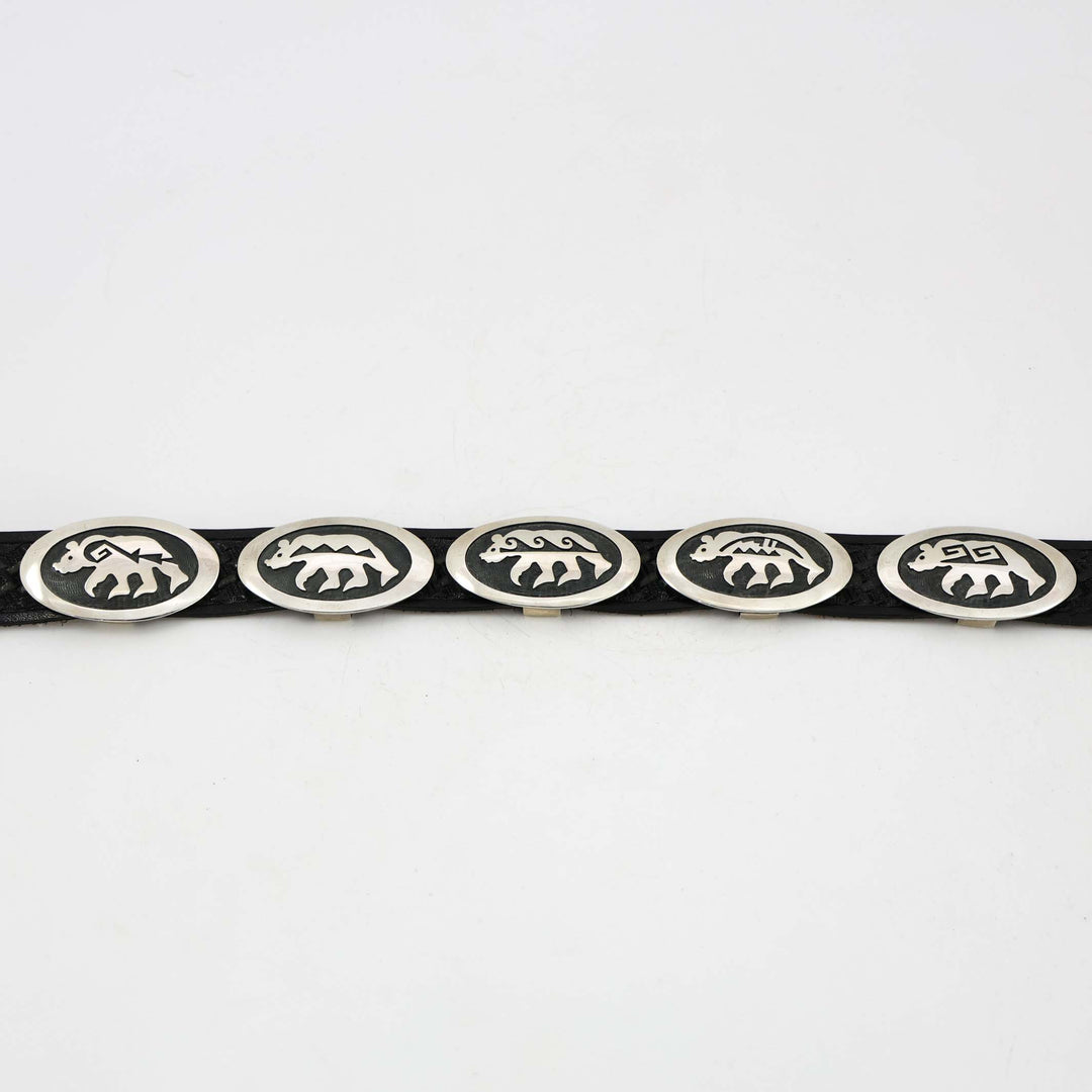 Hopi Bear Concho Belt