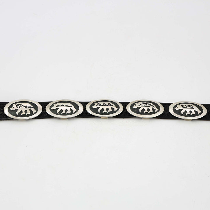 Hopi Bear Concho Belt