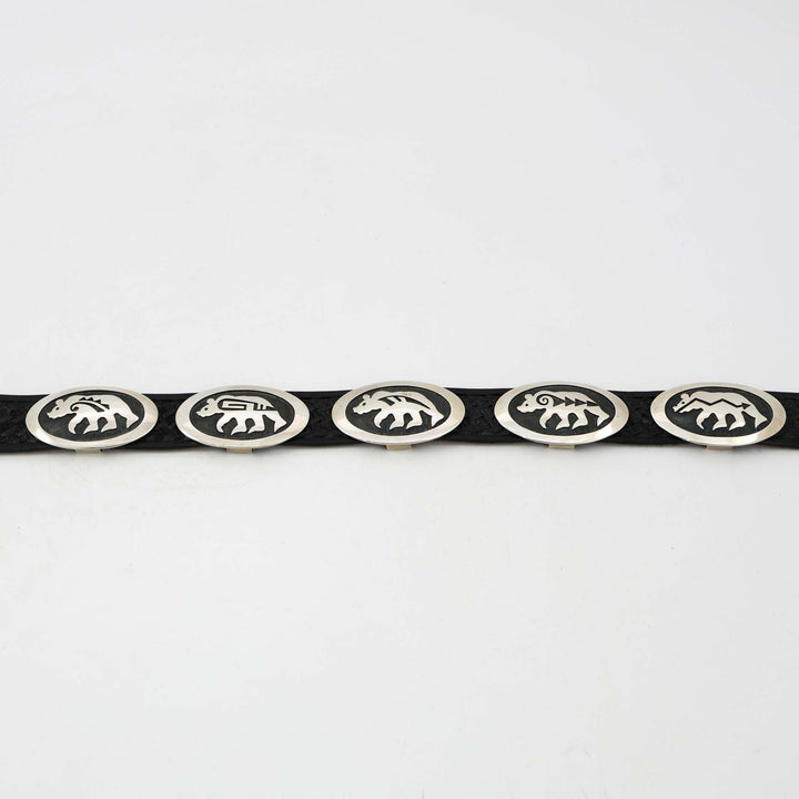 Hopi Bear Concho Belt
