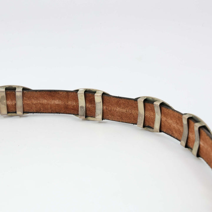 Hopi Bear Paw Concho Belt