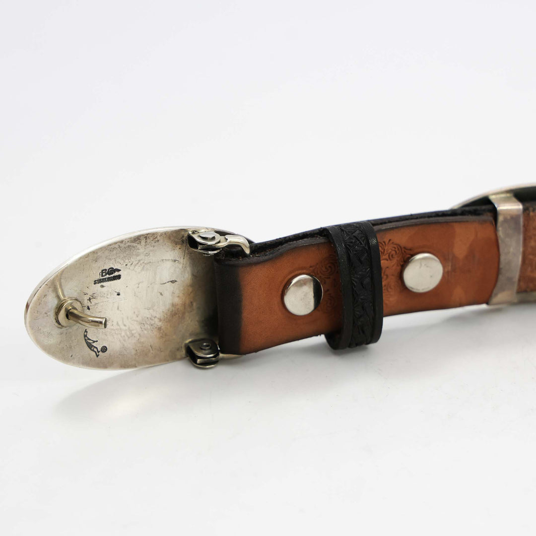 Hopi Bear Paw Concho Belt