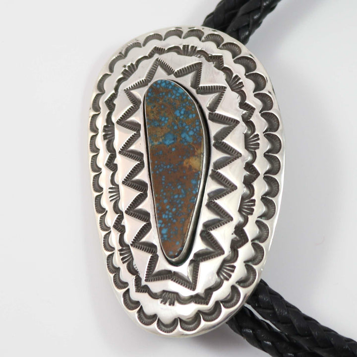 Red Mountain Turquoise Bola Tie by Tommy Jackson - Garland's