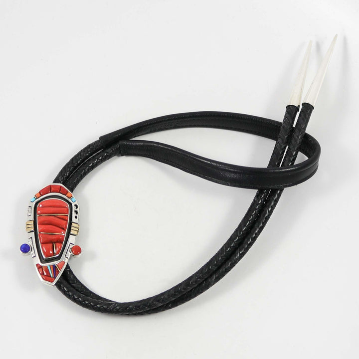 Inlay Bola Tie by Wes Willie - Garland's