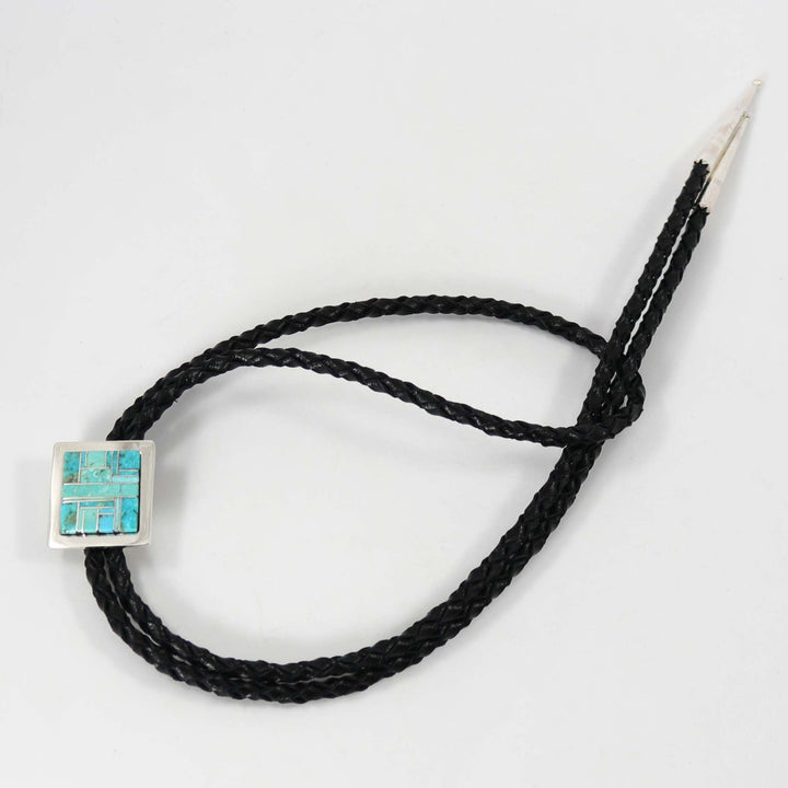 Turquoise Inlay Bola Tie