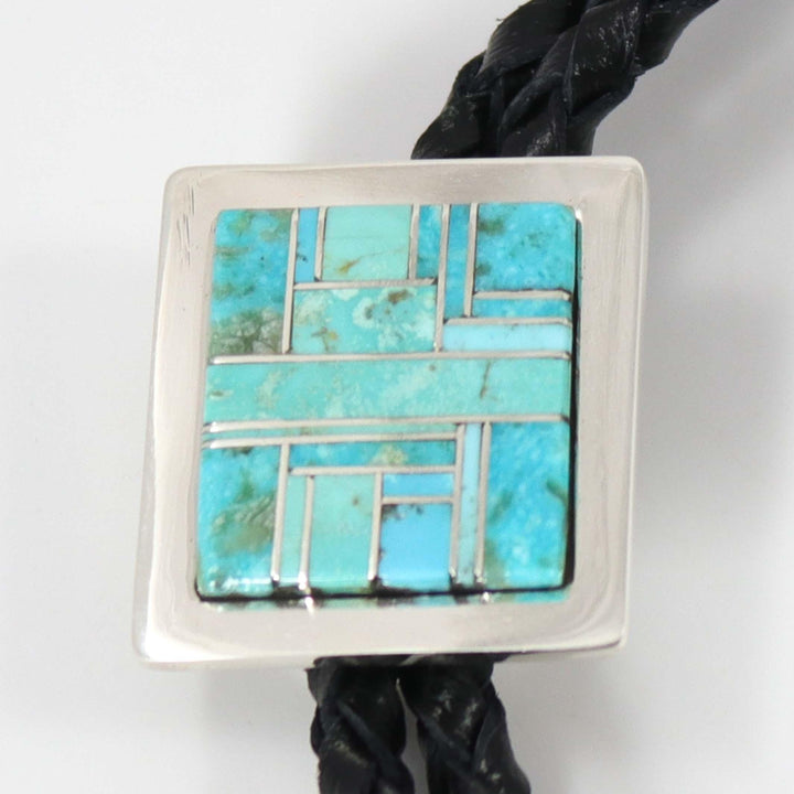 Turquoise Inlay Bola Tie