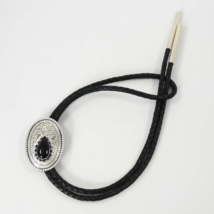 Onyx Bola Tie
