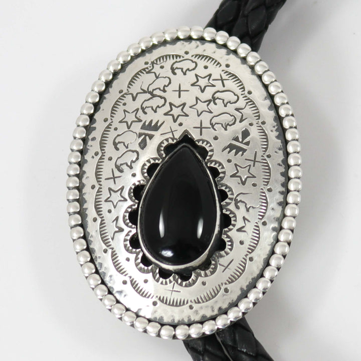 Onyx Bola Tie