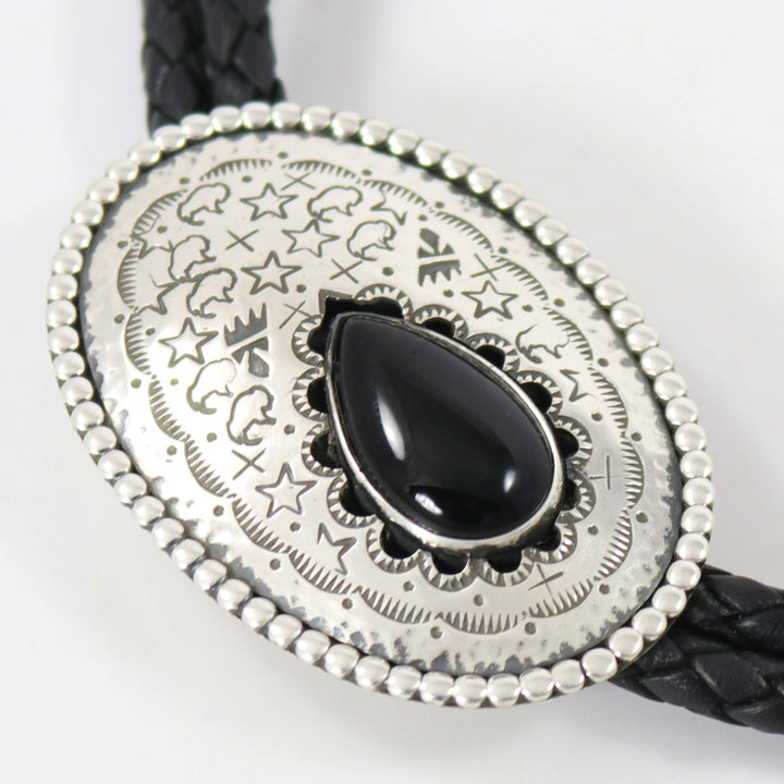 Onyx Bola Tie