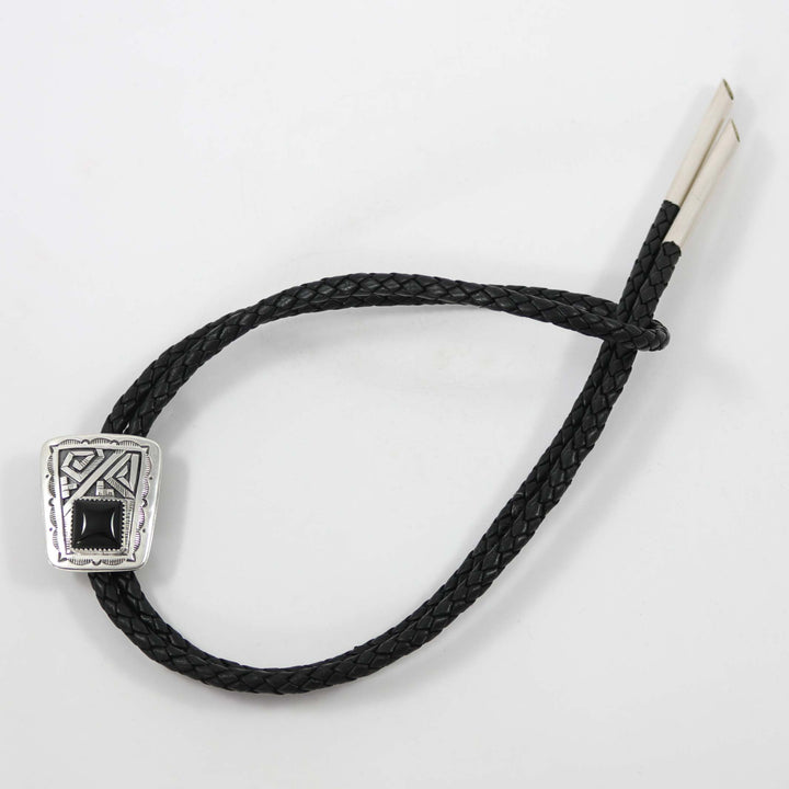 Onyx Bola Tie