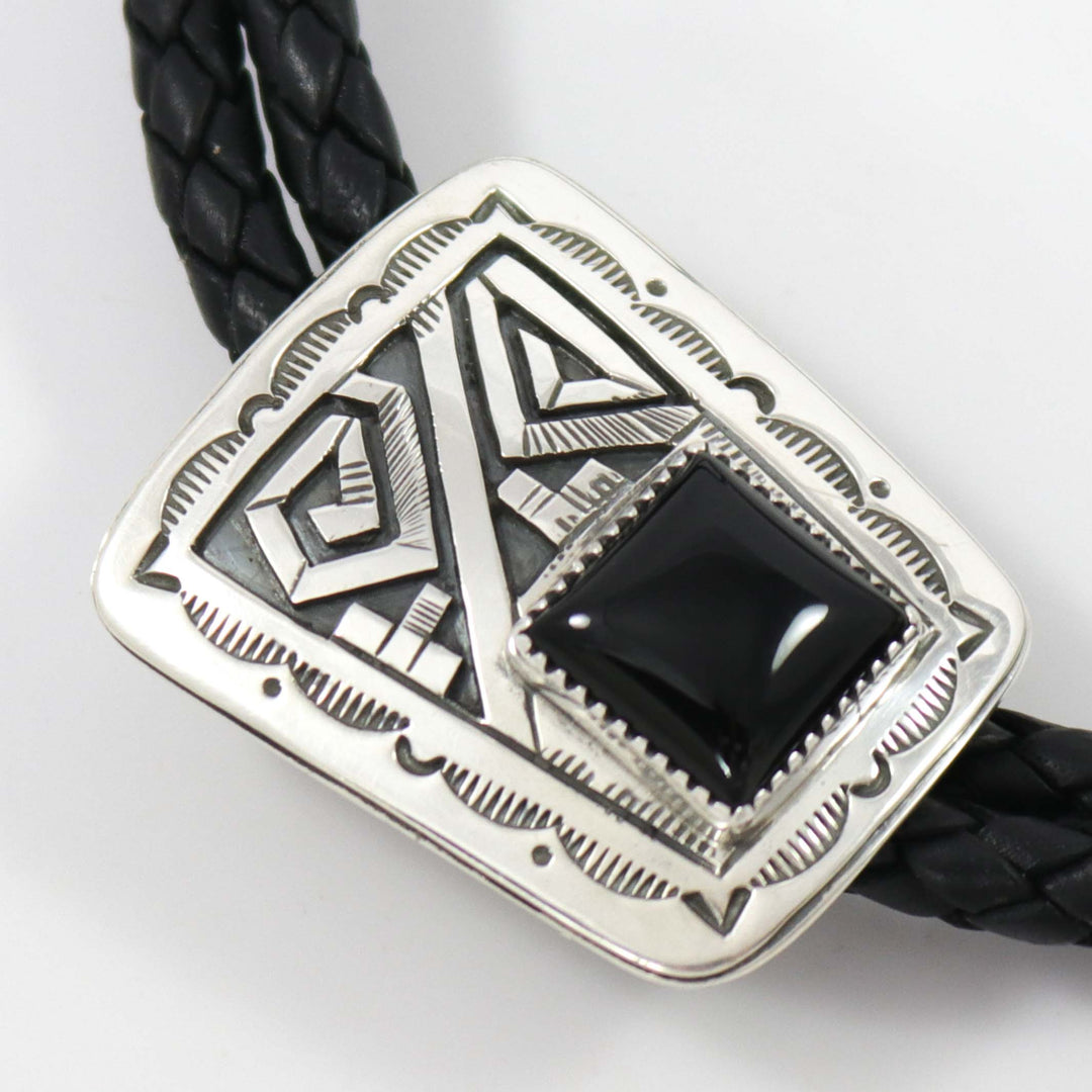 Onyx Bola Tie