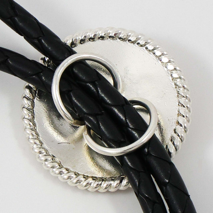 Silver Horse Bola Tie