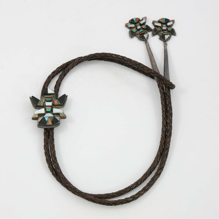 1940s Knifewing Bola Tie