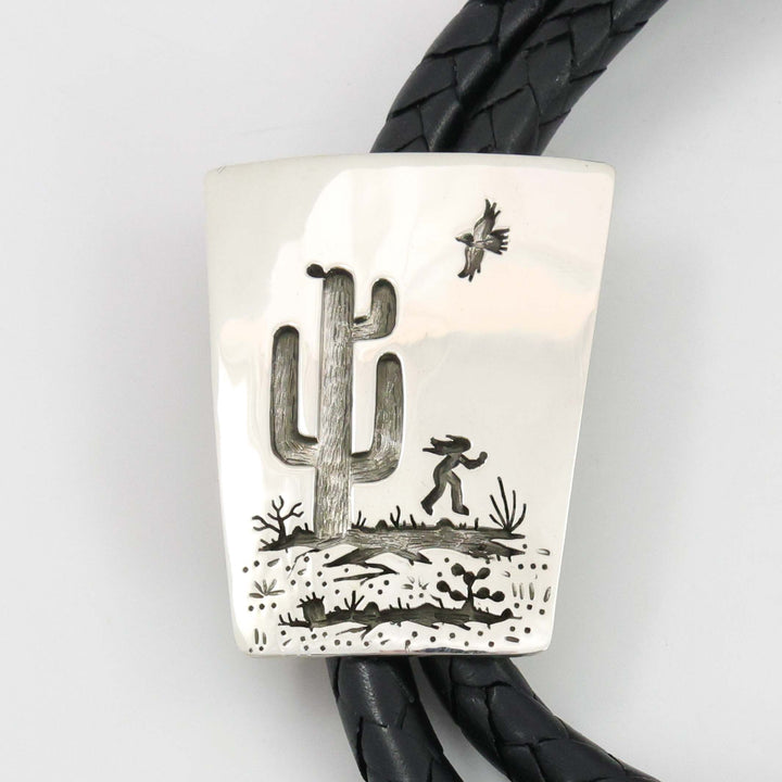 Saguaro Cactus Bola Tie
