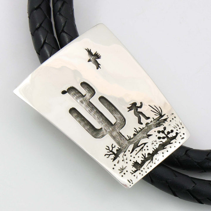 Saguaro Cactus Bola Tie