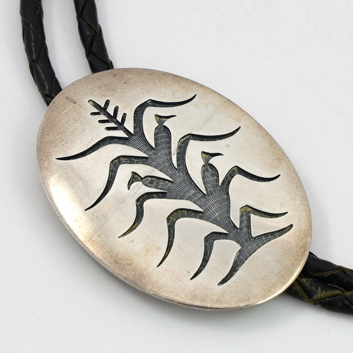 1970s Corn Stalk Bolo Tie