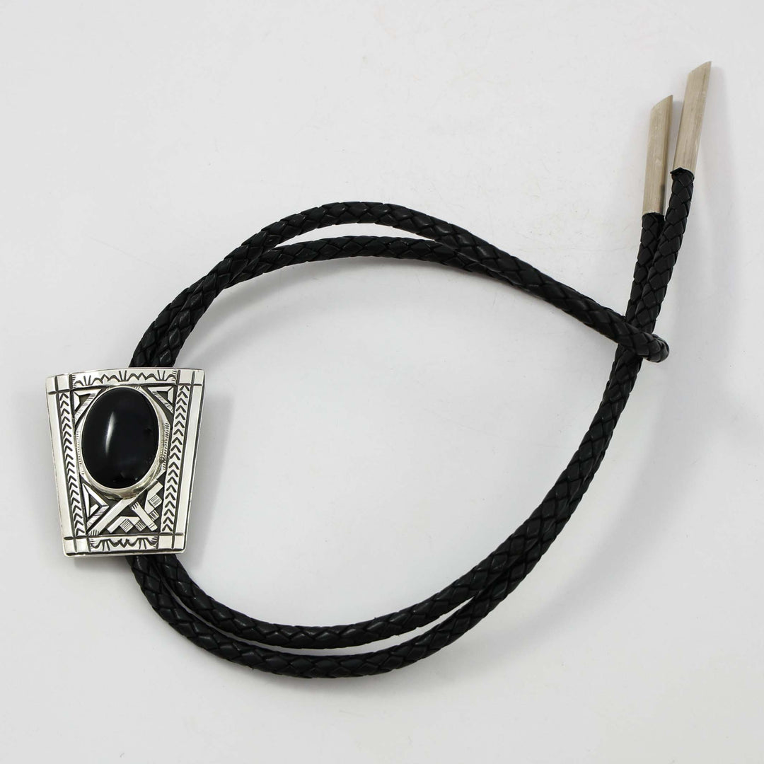 Onyx Bola Tie