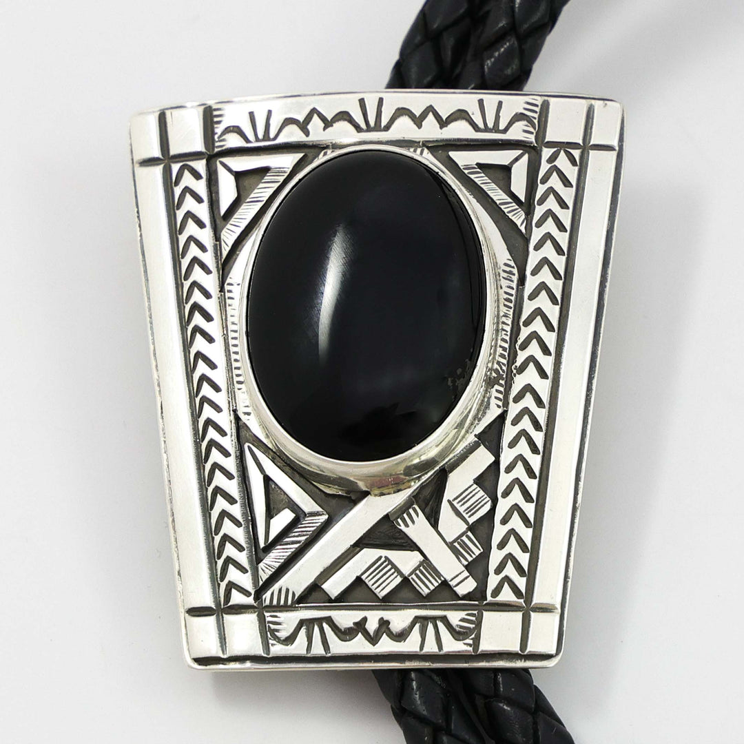 Onyx Bola Tie