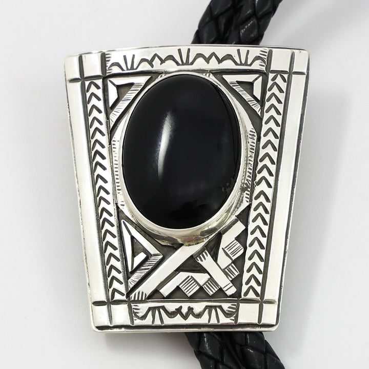 Onyx Bola Tie