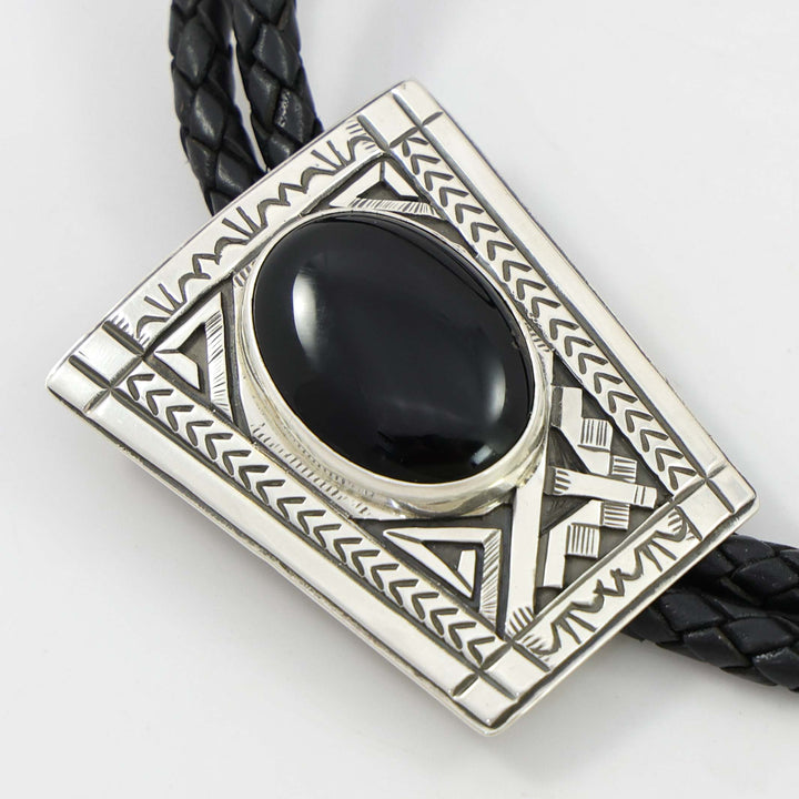 Onyx Bola Tie