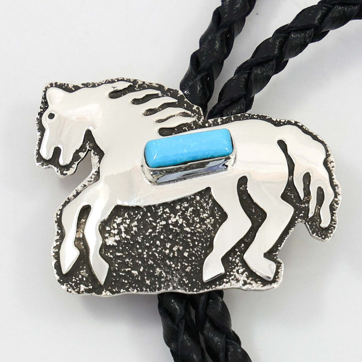 Turquoise Horse Bola Tie