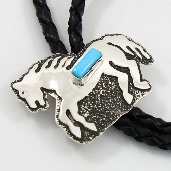 Turquoise Horse Bola Tie