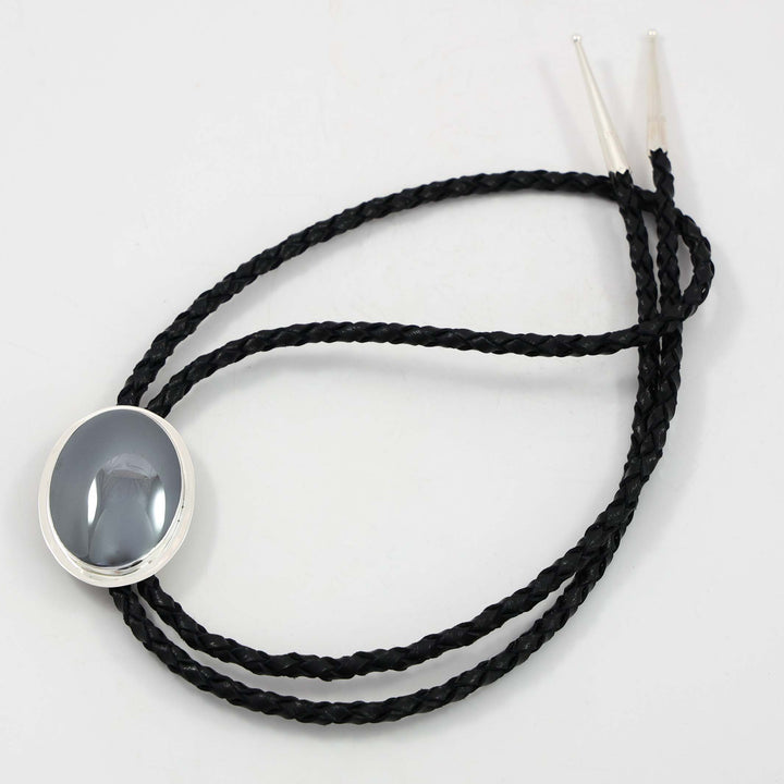 Hematite Bola Tie