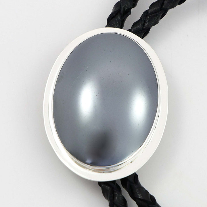Hematite Bola Tie