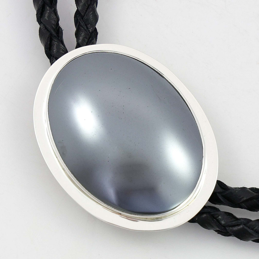 Hematite Bola Tie