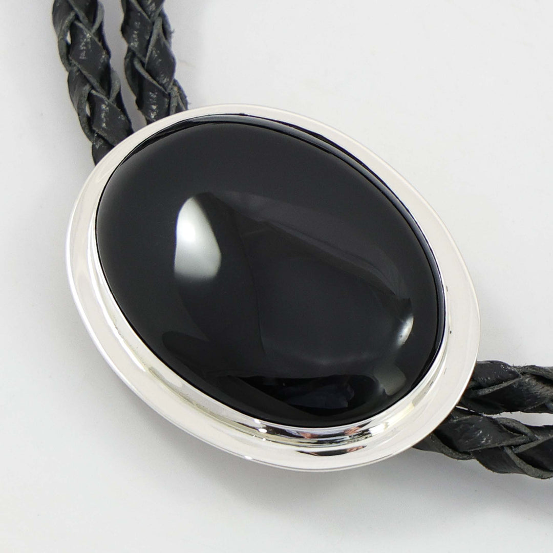 Onyx Bola Tie