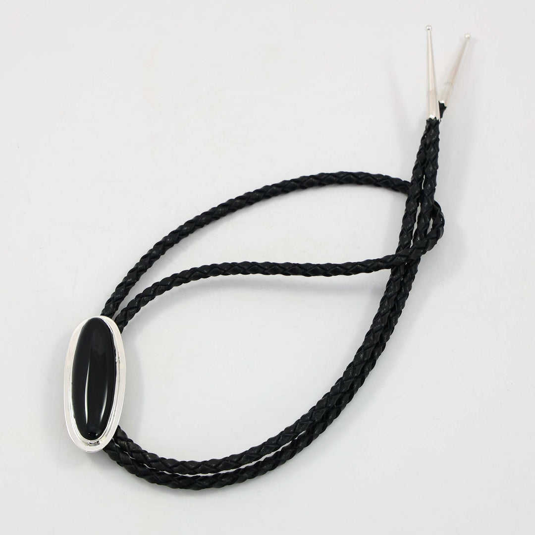 Onyx Bola Tie