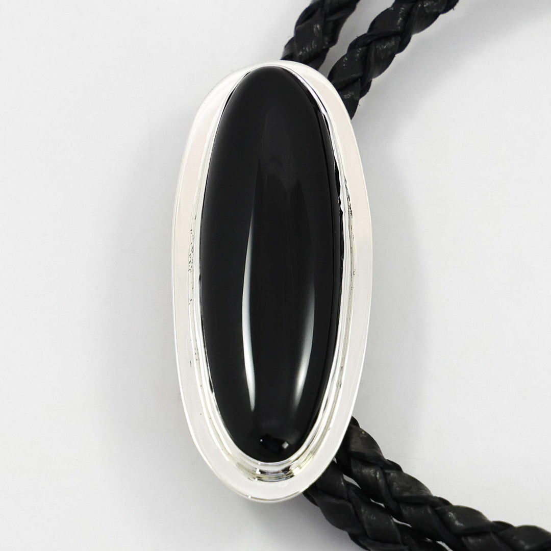 Onyx Bola Tie